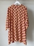 Kimono Oversized Estampa Quadrili na internet