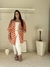 Kimono Oversized Estampa Quadrili