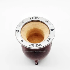 Combo Camionero premium GRABADO con bombilla BAÑADA DIA DE LA MADRE - Bombillas y Mates Uruguayos LA USINA