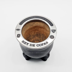 Combo Camionero Premium GRABADO con bombilla ALPACA FUTBOL virola ACERO - tienda online