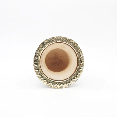 Mate Camionero bronce Cincelado - comprar online