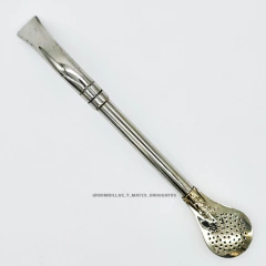 Bombilla Pico De Loro De Alpaca Caño grueso - comprar online