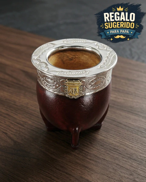 Mate imperial con aplique AFA 3 ESTRELLAS