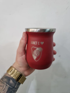 Mate termico STANLEY grabado en internet