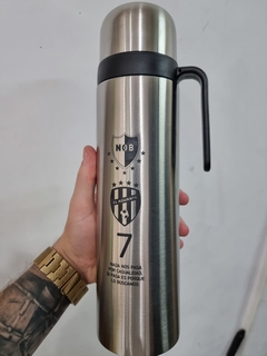 Termo acero inox grabado FUTBOL