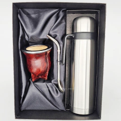 Caja Contenedora Para Mate, Bombilla Y Termo en internet