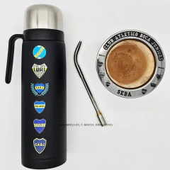 Combo canasta premium BOCA con bombilla alpaca - tienda online