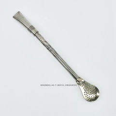 Bombilla Caño Fino de ALPACA corta - comprar online