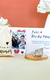 Kit Colar Relicário em formato de coração - Dia das Mães (com embalagem de presente e cartão Instax personalizado)