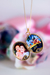 Colar Relicário Banhado Stars - Oval com Detalhe em Zircônia (Corrente 45 cm) - loja online