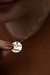 Colar Semijoia - Seja Forte e Corajosa (dourado) - Loz Acessórios - Relicários Personalizados e Semijoias