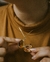 Kit Colar Relicário Semijoia cravejado com zircônias - Banhado à ouro 18k - (Dia das Mães)
