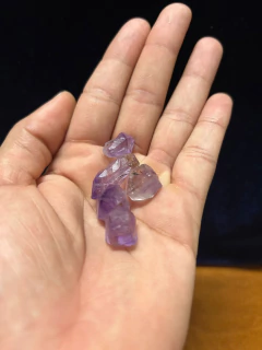 Mini Ponta de Ametista Natural - até 3g a unidade na internet