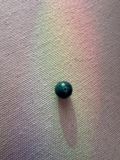 Conta de Apatita Azul - Sementes das Estrelas