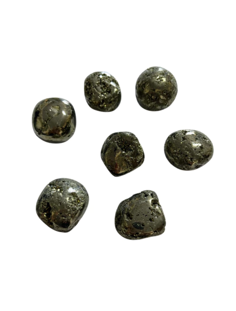 Pedras polidas de Pirita