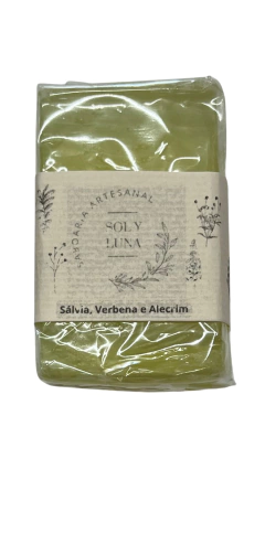 Sabonete Artesanal Sálvia Verbena e Alecrim