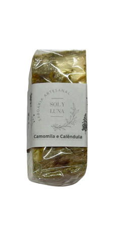 Sabonete Artesanal Camomila e Calêndula