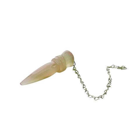 Pêndulo Egípcio de Agata Cinza in Natura