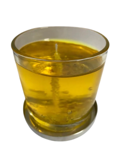 Vela Gel dos 7 Chakras Perfumada Amarela