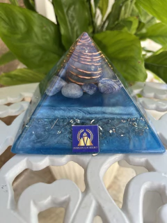 Quéops Apatita Azul - Orgonite