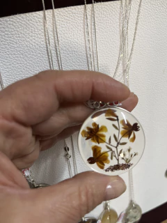 Biojoia Pingente Plantas Naturais - 08 na internet