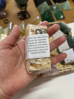 Sabonete Artesanal Camomila e Calêndula na internet