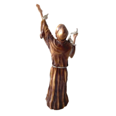 Estatueta São Francisco de Assis na internet