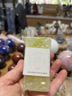 Sabonete Artesanal Arruda e Sal Grosso