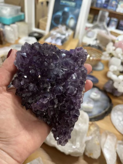 Drusa de Ametista Especial F2 na internet