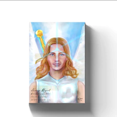 Quadro Canvas - Arcanjo Miguel - comprar online
