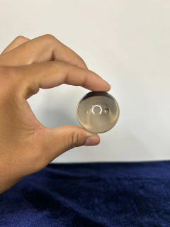 Esfera de Quartzo Fumê - 15F - Sementes das Estrelas