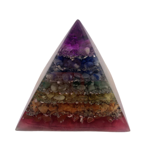Orgonite - Pirâmide dos Sete Chacras