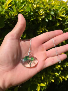 Biojóia Pingente Plantas Naturais - 01 - comprar online