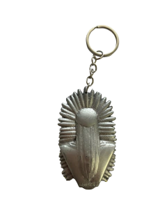 Chaveiro Pai Seta Branca - Prateado - Sementes das Estrelas