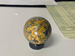 Esfera - Jaspe Amarelo 104g - 23F na internet