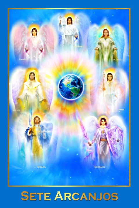 Os Sete Arcanjos - Impressão Fotográfica - comprar online