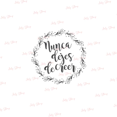 F704 - Nunca dejes de creer