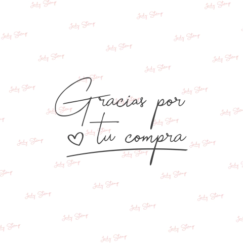 F735 - Gracias por tu compra