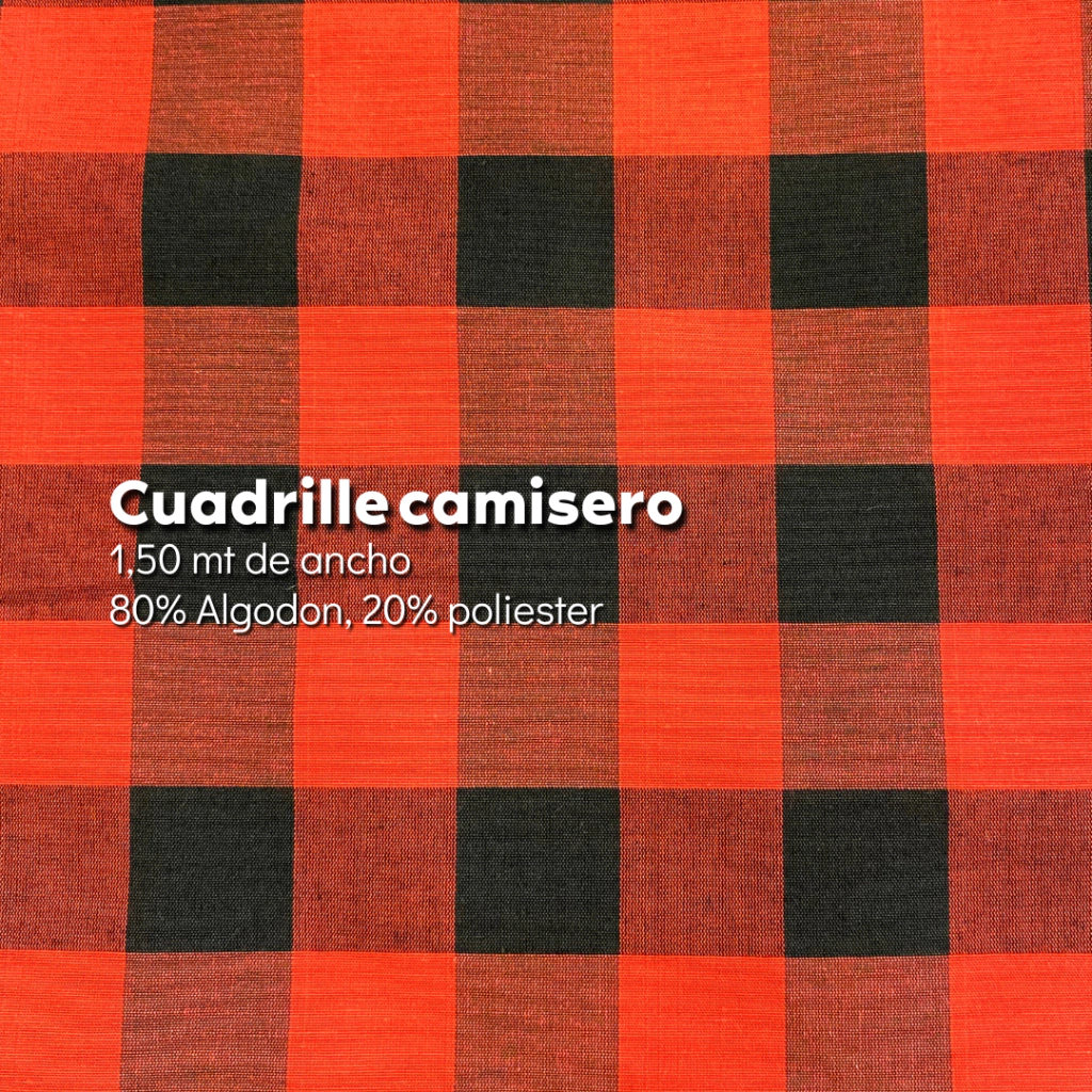 Cuadrille camisero Rojo