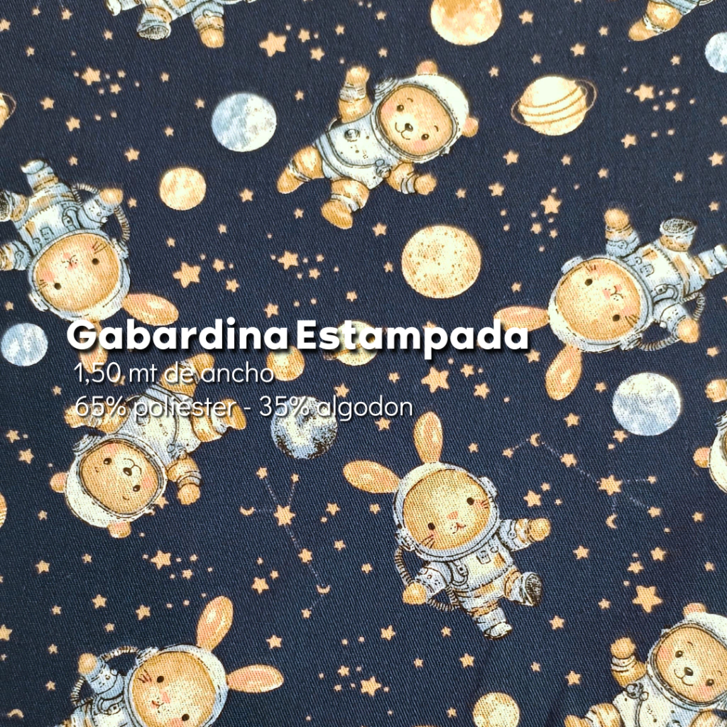 Gabardina Estampada