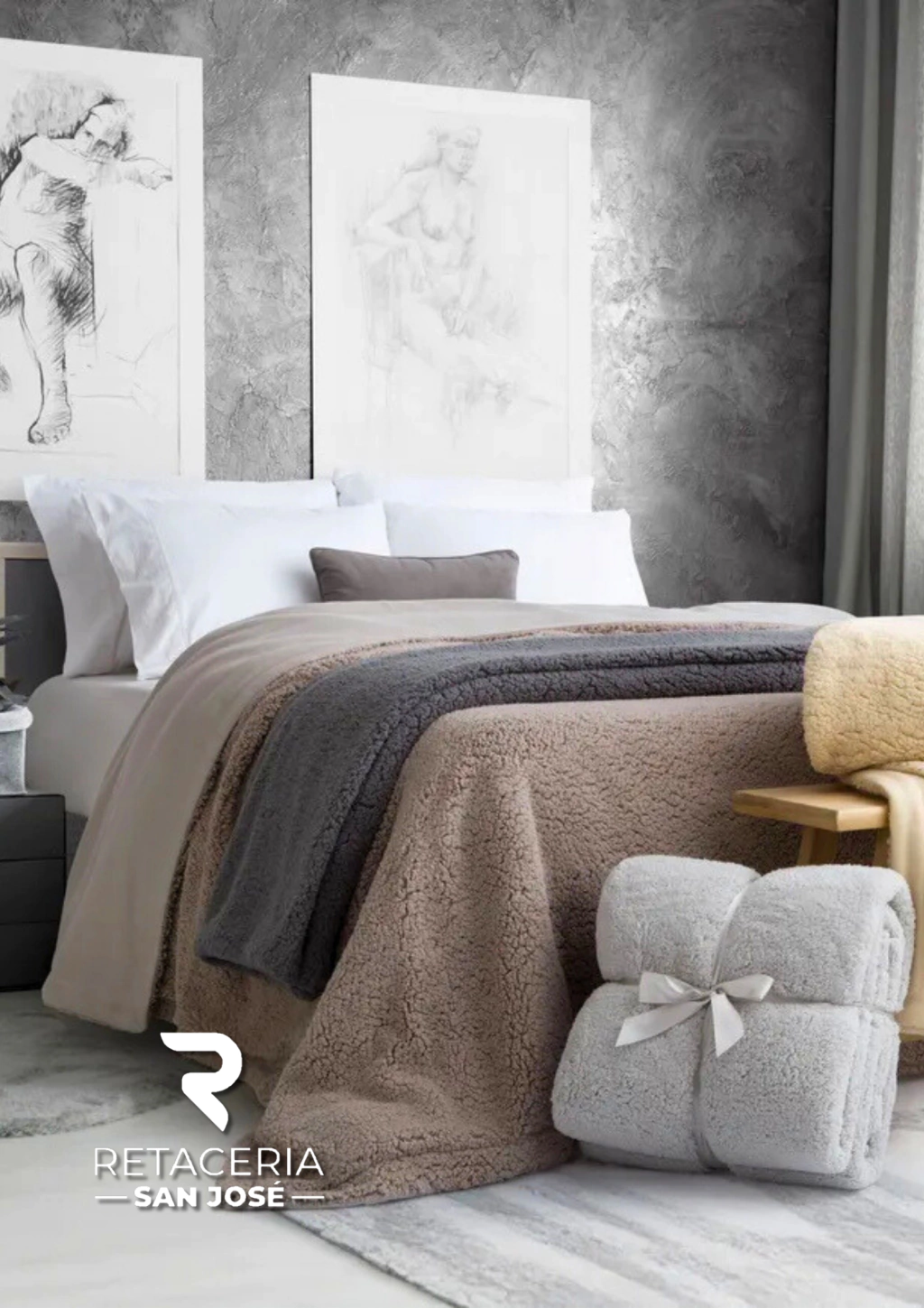 Manta Sherpa 2 1/2 plazas