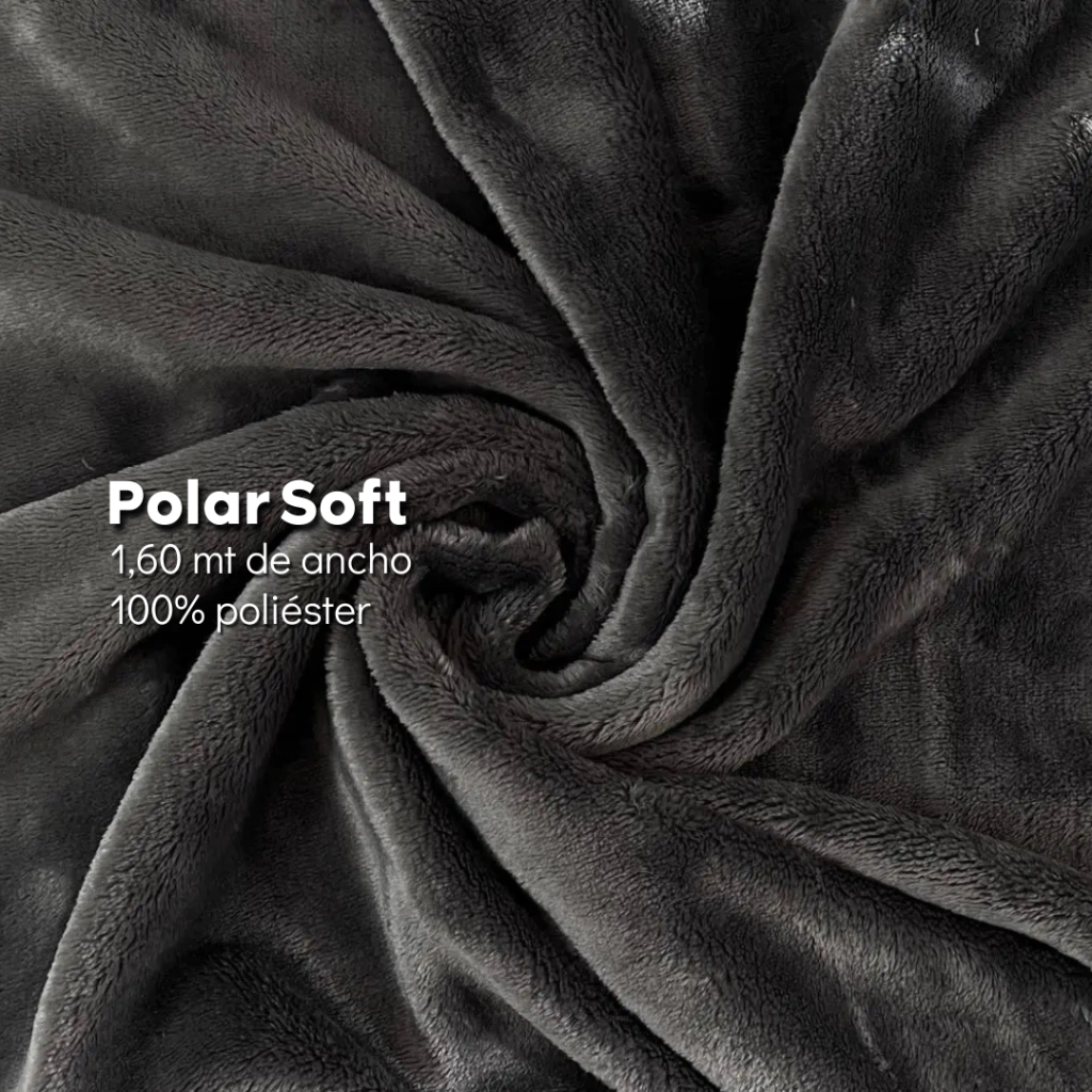 Polar Soft 1,60 Gris Topo