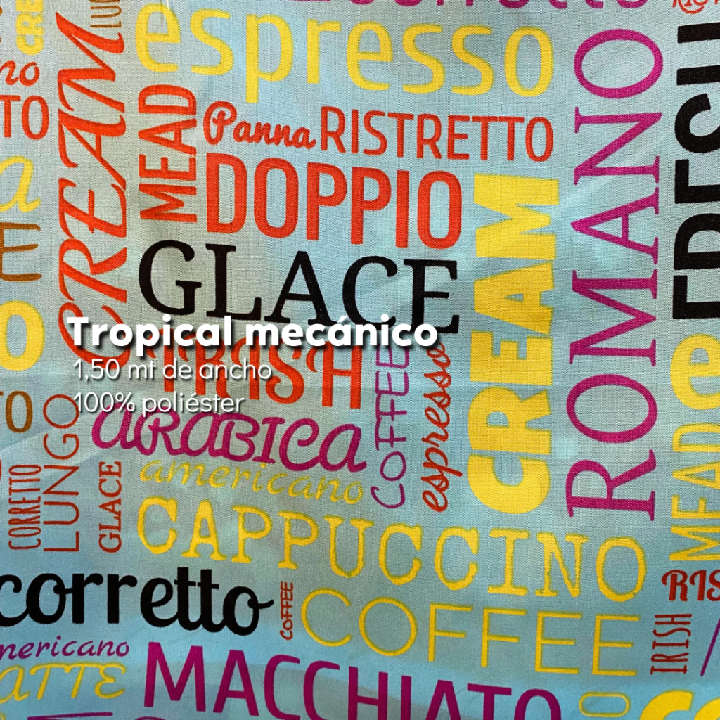 Tropical mecánico estampado 1,50