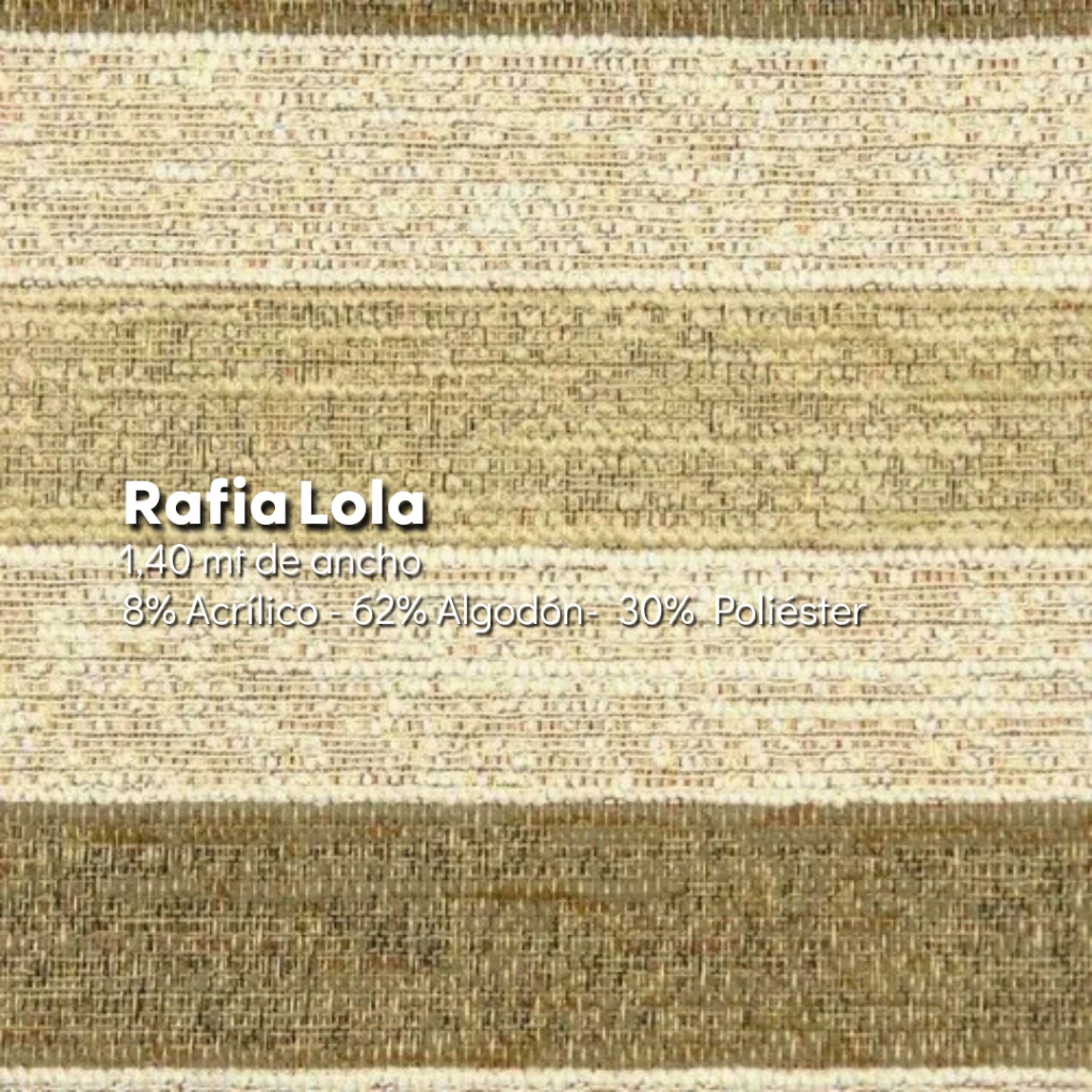 Rafia Lola - Beige, Crudo, Natural