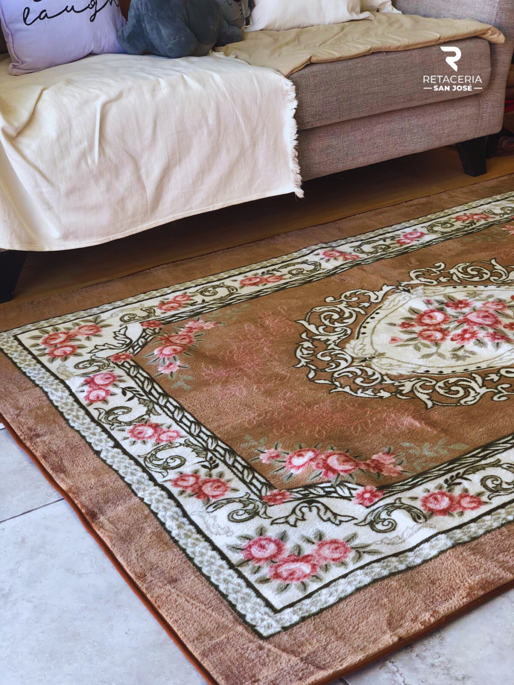 Alfombra Living/Dormitorio Antideslizante