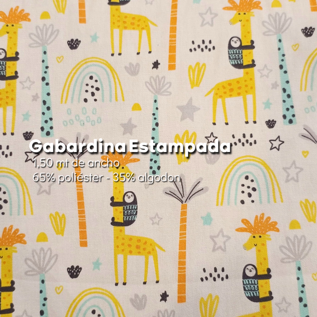 Gabardina Estampada Infantil