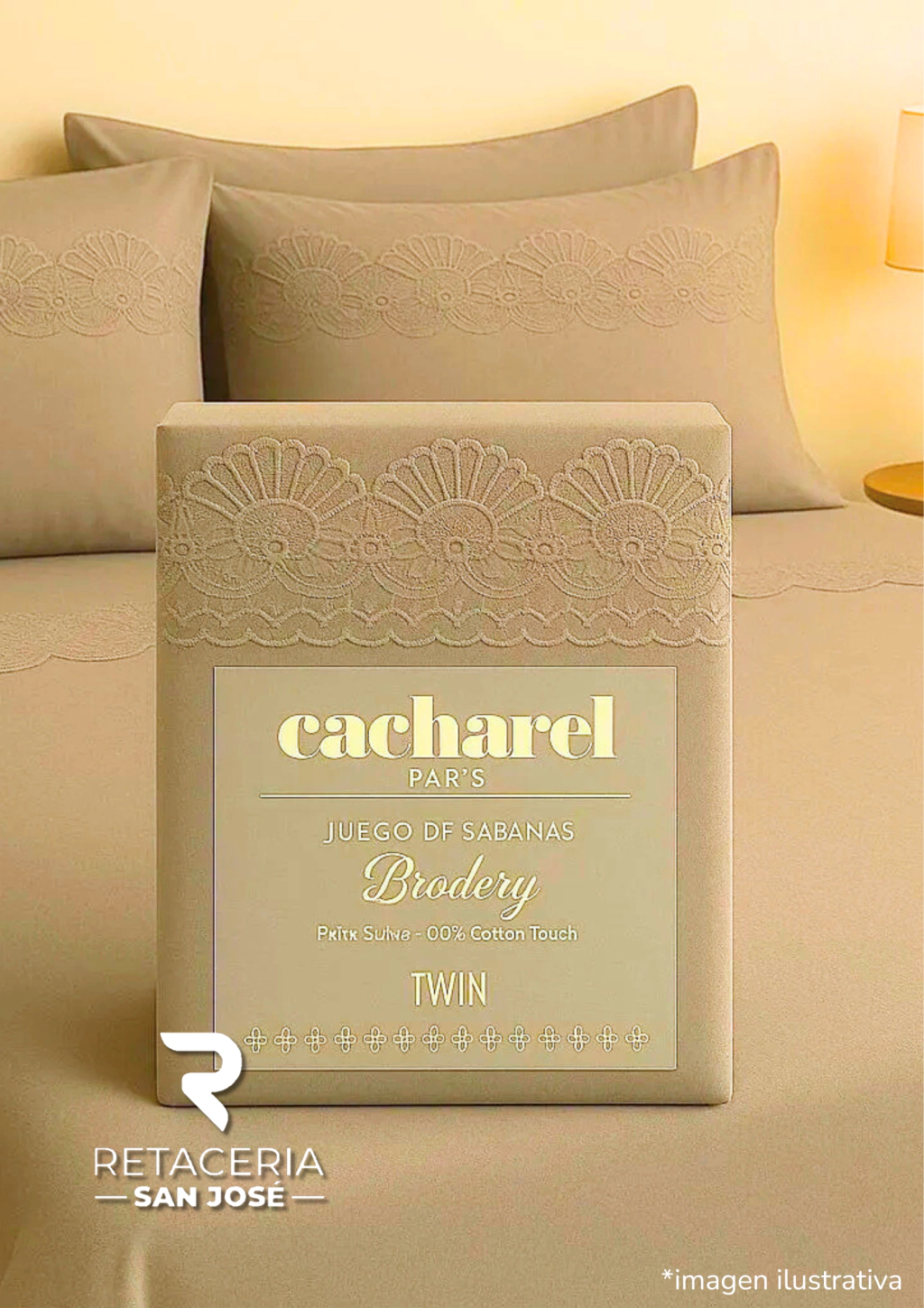 Sabanas Brodery 2 1/2 - Cacharel