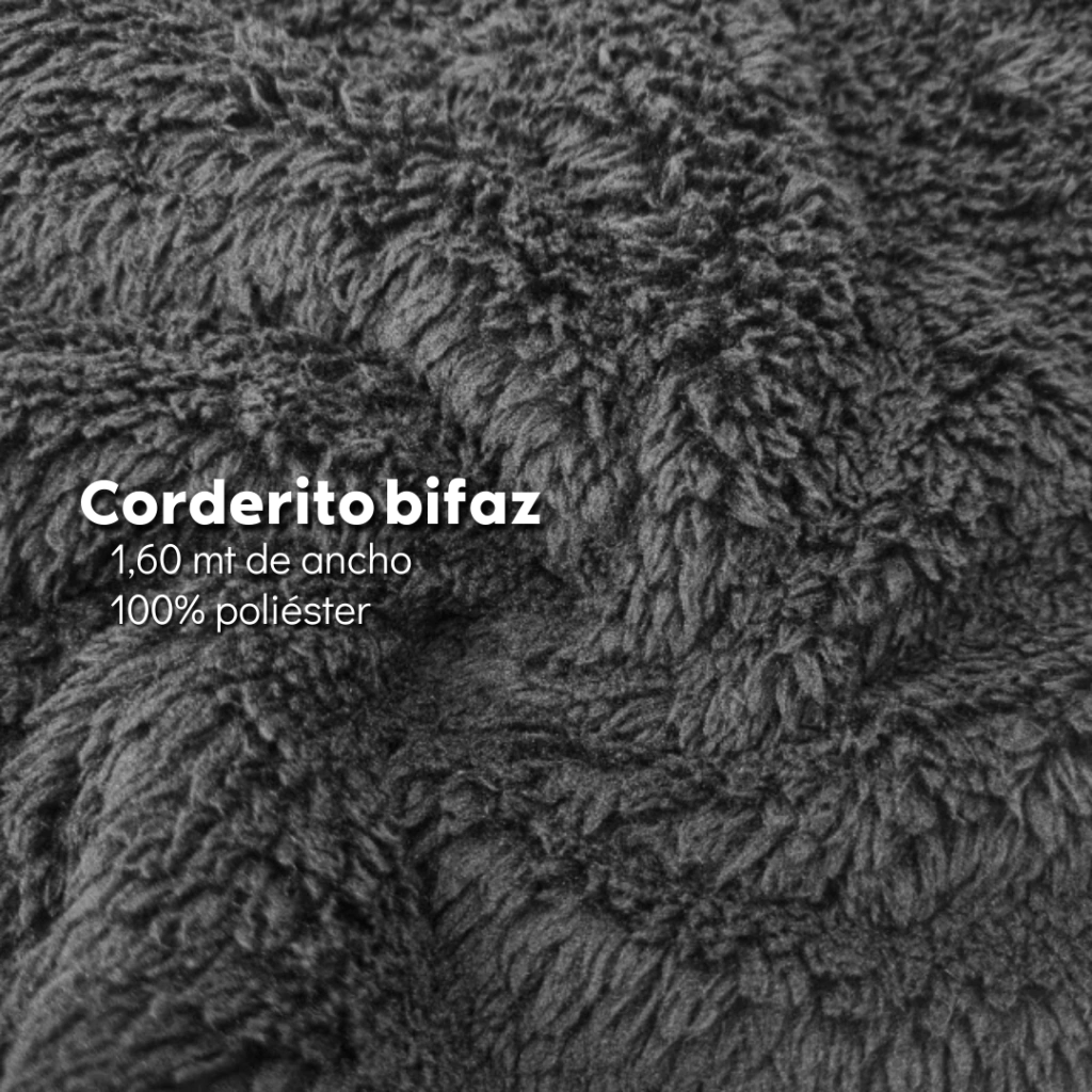 Corderito bifaz - Gris topo