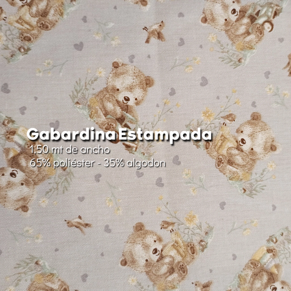 Gabardina Estampada Infantil