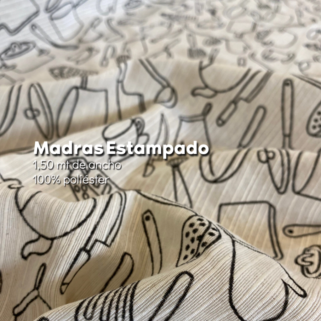 Madras Estampado 1,50